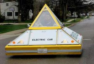 Pyramid Electric Car