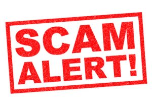 SCAM ALERT