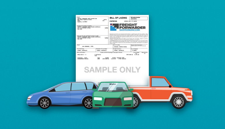 car shipping documents