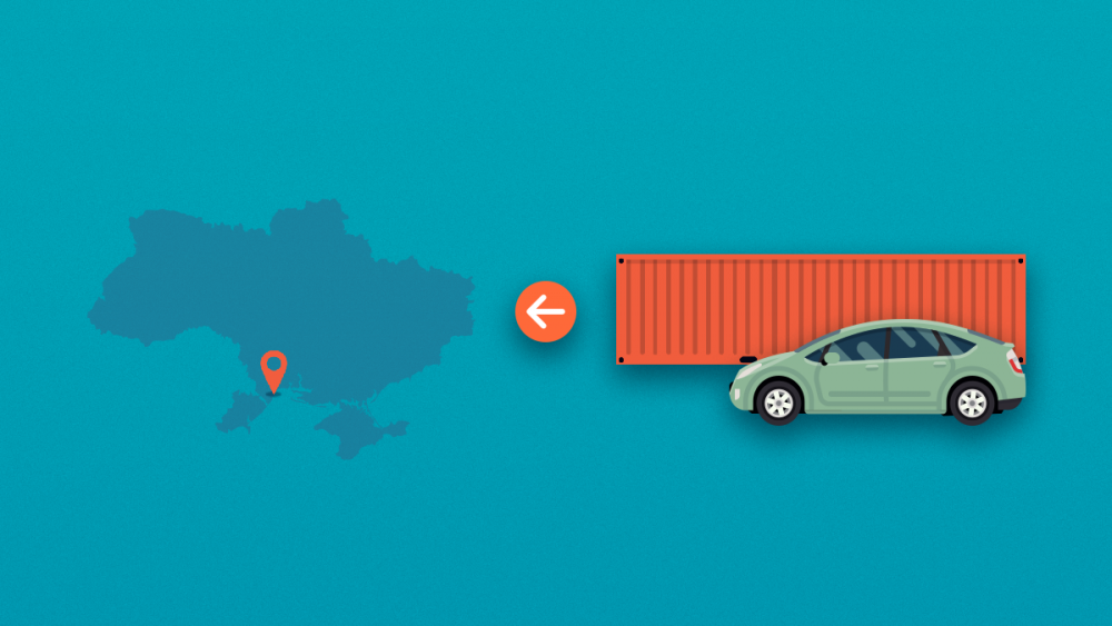 how to ship a car to Ukraine