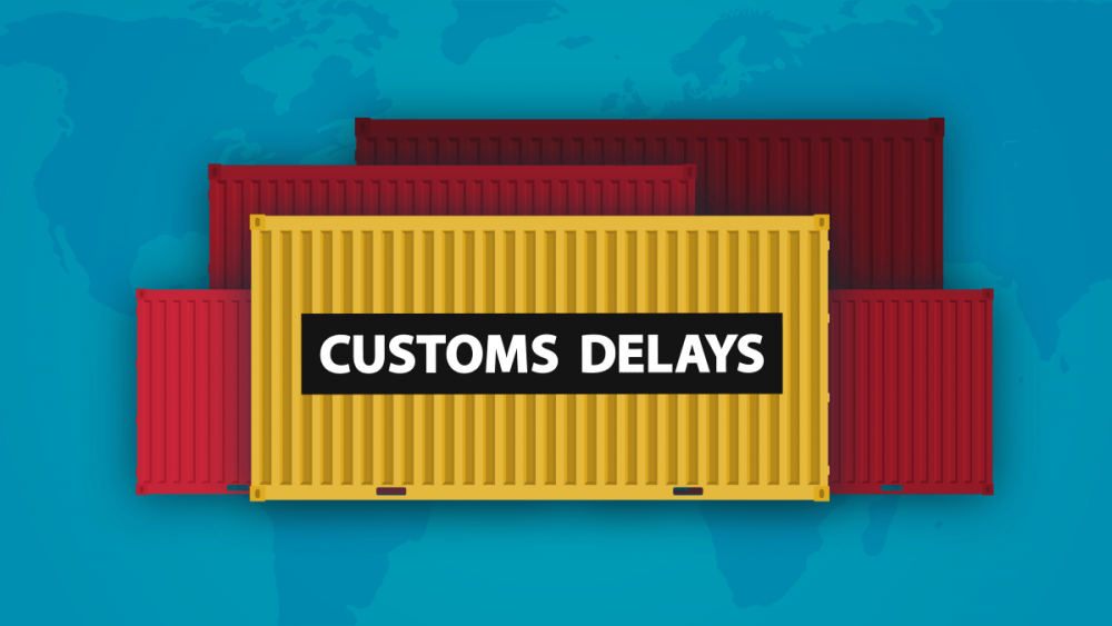 shipment held by customs