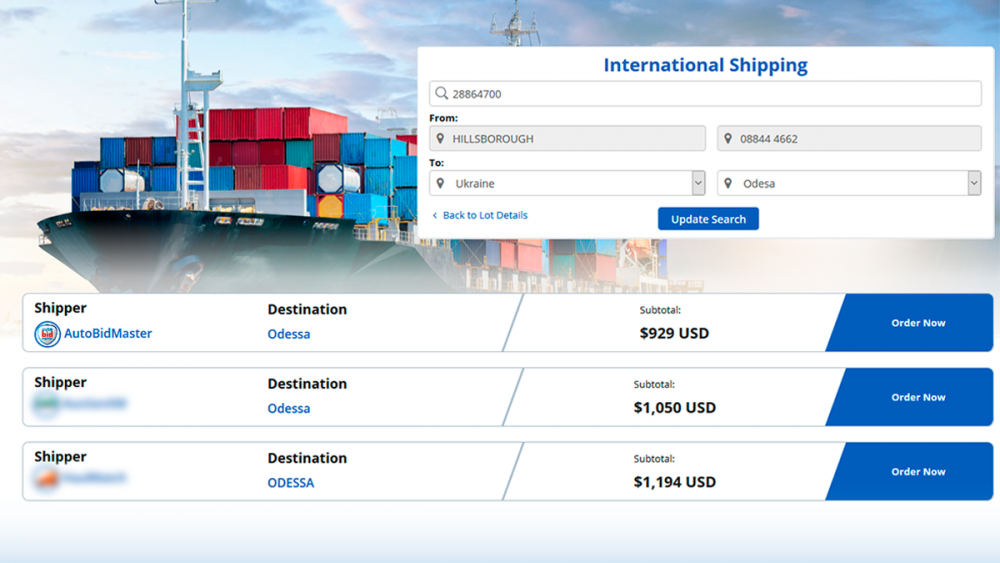 shipping services