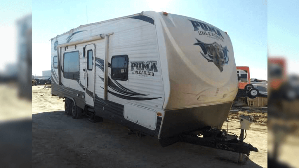 A camper in a good condition
