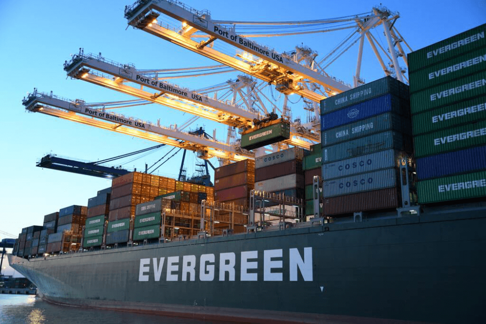Evergreen-container-ship